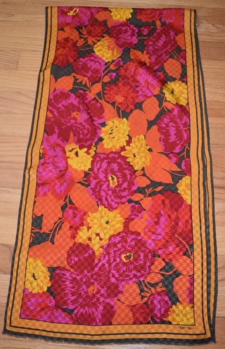 Albert nipon silk oblong - silk, scarf
