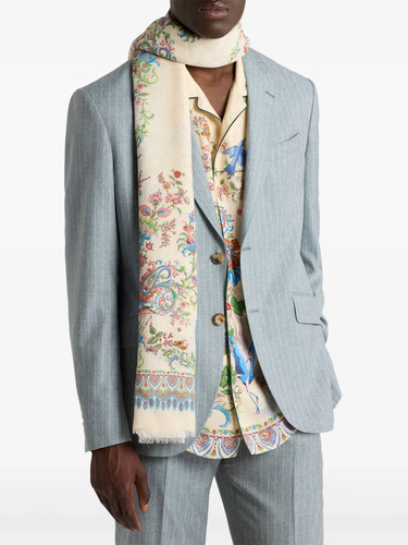 Etro cotton blend jacquard - cotton-blend,