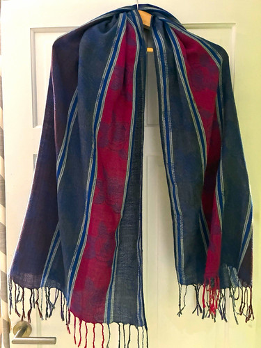 Women blue red striped - women’s,