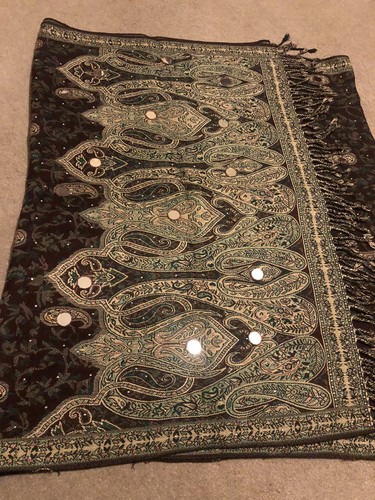 Paisley jacquard mirrored - paisley,