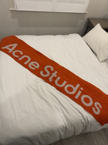 Acne studios oversized scarf - acne,