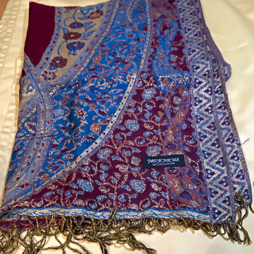 Pashmina women blue - blue, &