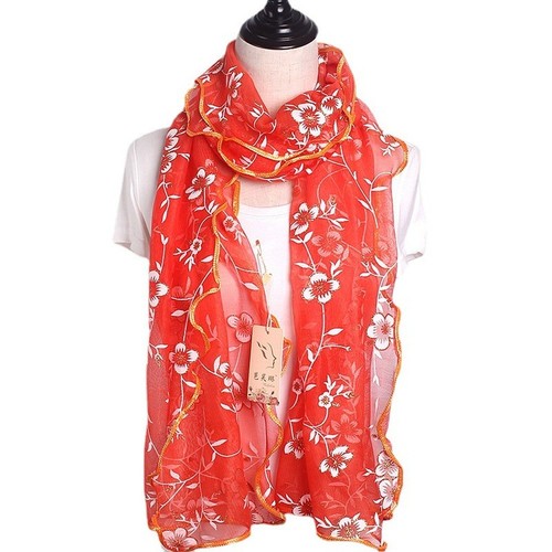 Long polyester scarf women - long,