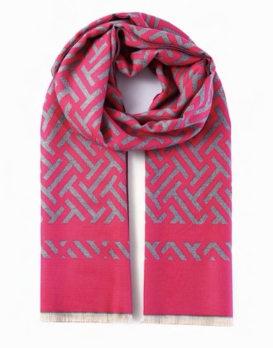 Zigzag cashmere feel jacquard - zigzag,