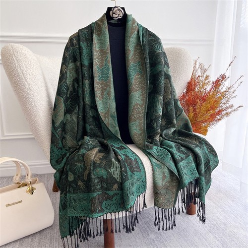 Bohemian autumn scarf - autumn,