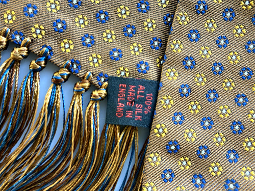 Gents silk jacquard scarf - gents,