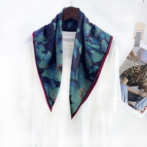 Double face wool silk - face,
